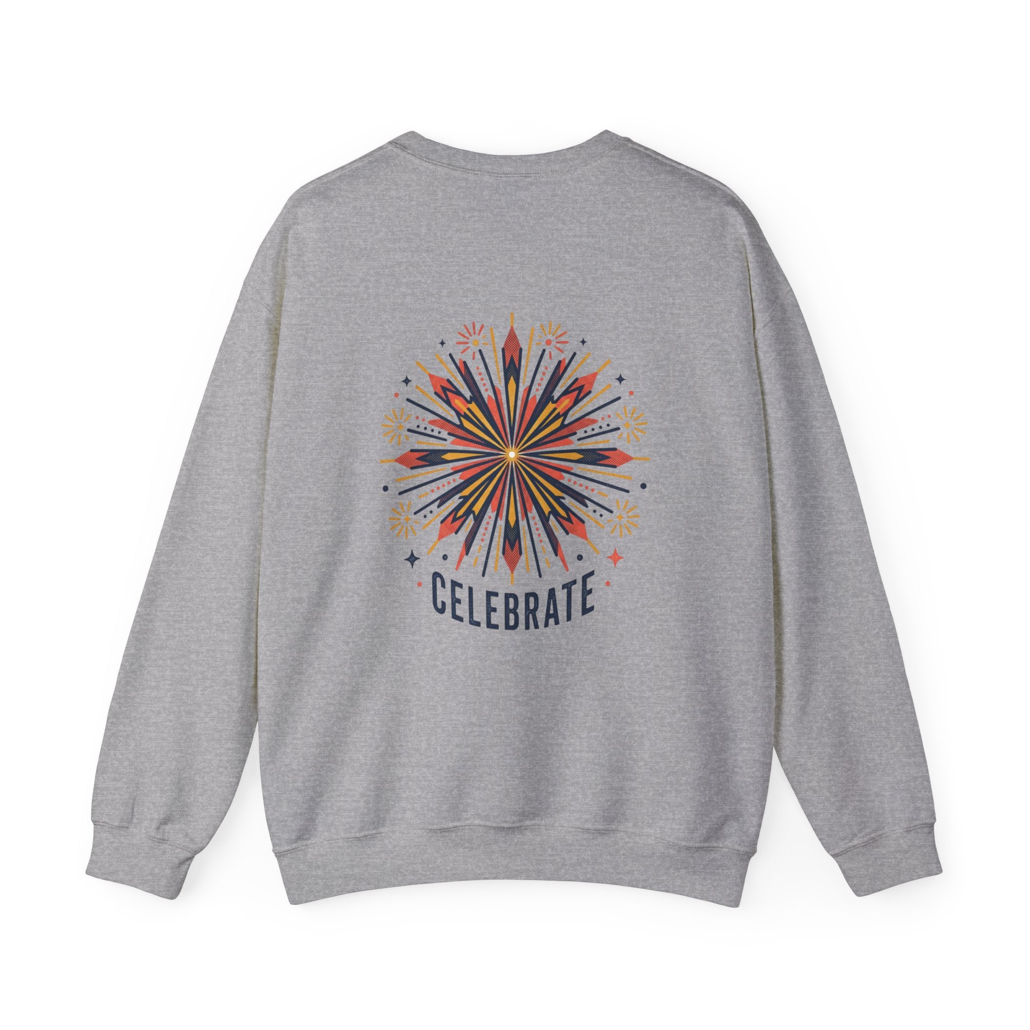 Fourth of July Crewneck Sweatshirt – "250 Years" Happy July 4th Patriotic Celebrate Pullover