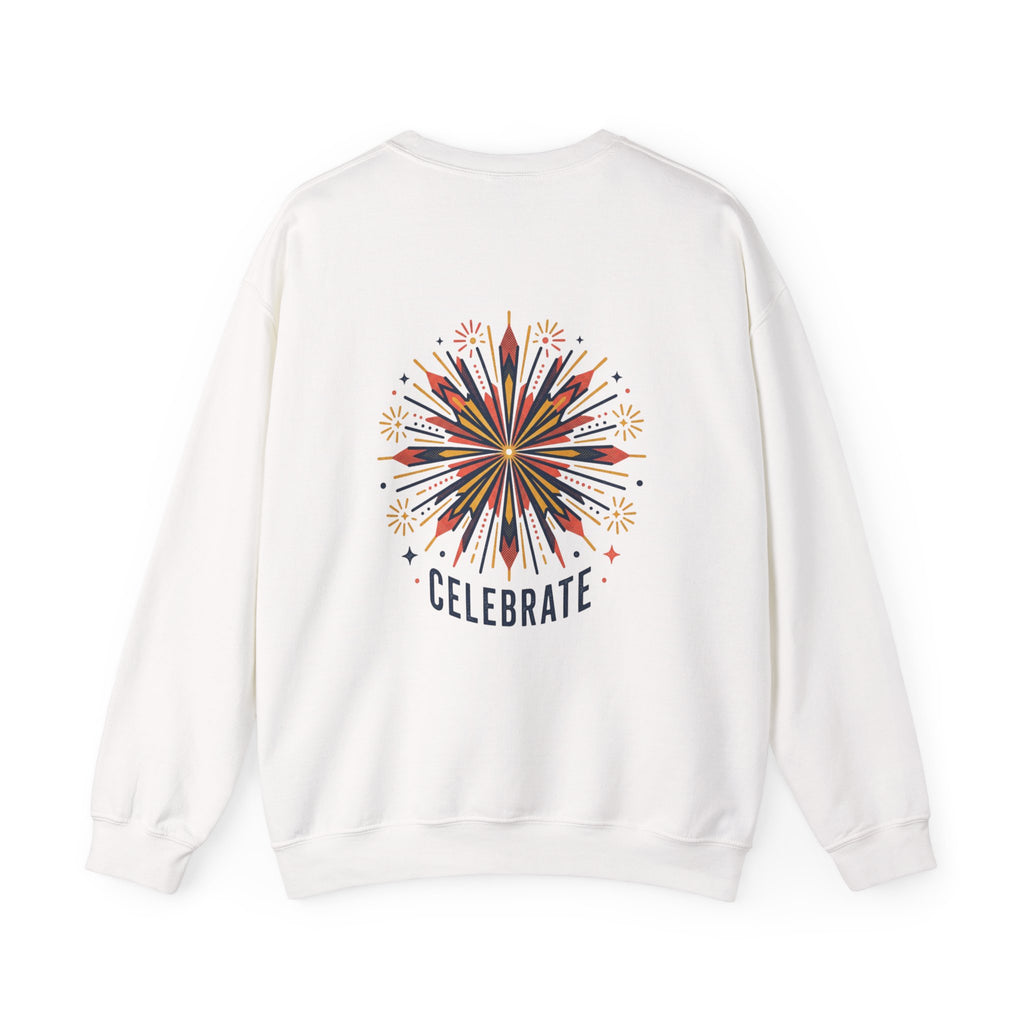 Fourth of July Crewneck Sweatshirt – "250 Years" Happy July 4th Patriotic Celebrate Pullover