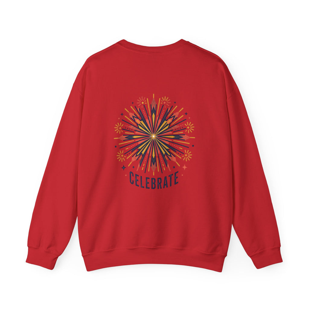 Fourth of July Crewneck Sweatshirt – "250 Years" Happy July 4th Patriotic Celebrate Pullover